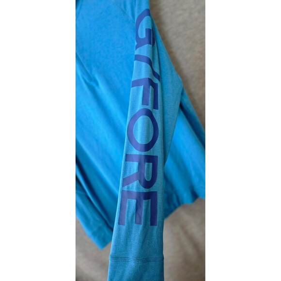 G/Fore Hoodie Mens Blue 1/4 Zip Casual Lightweight Stretch Golf Size XL - Picture 2 of 7